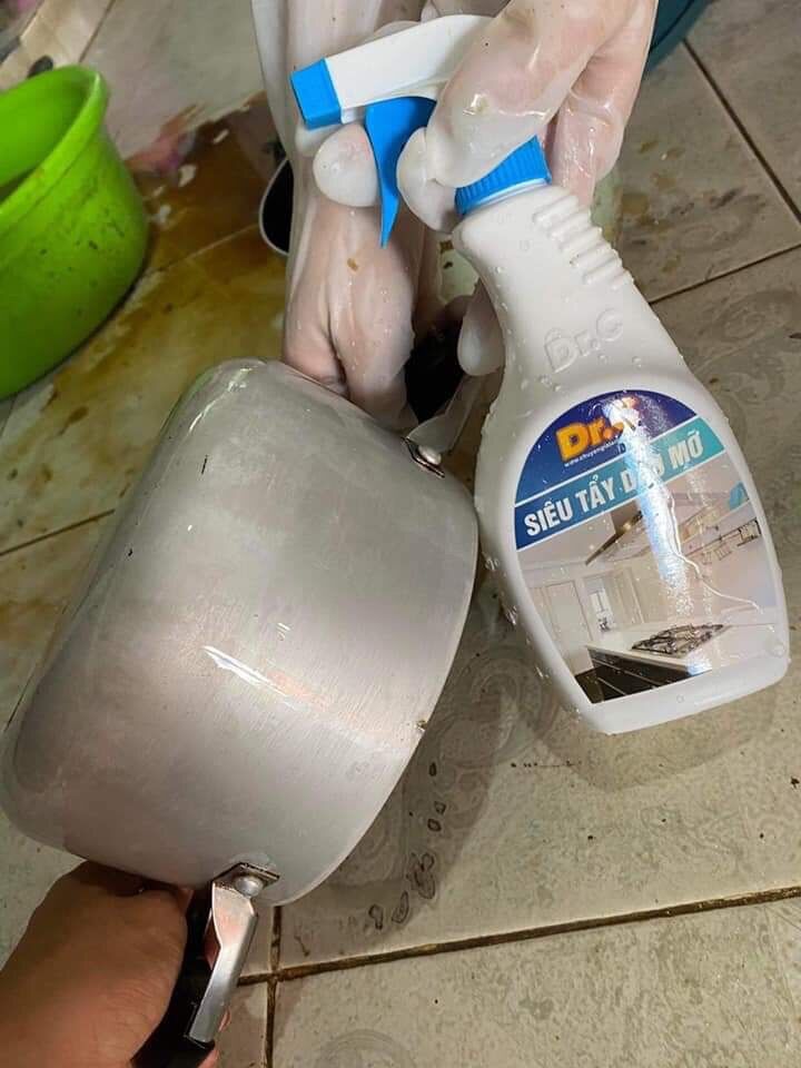 Siêu Tẩy Dầu Mỡ Chai Xịt 500ml