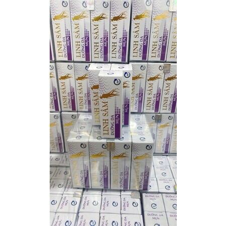 SERUM MỤN CẤP TỐC 24H LINH SÂM - chấm mụn