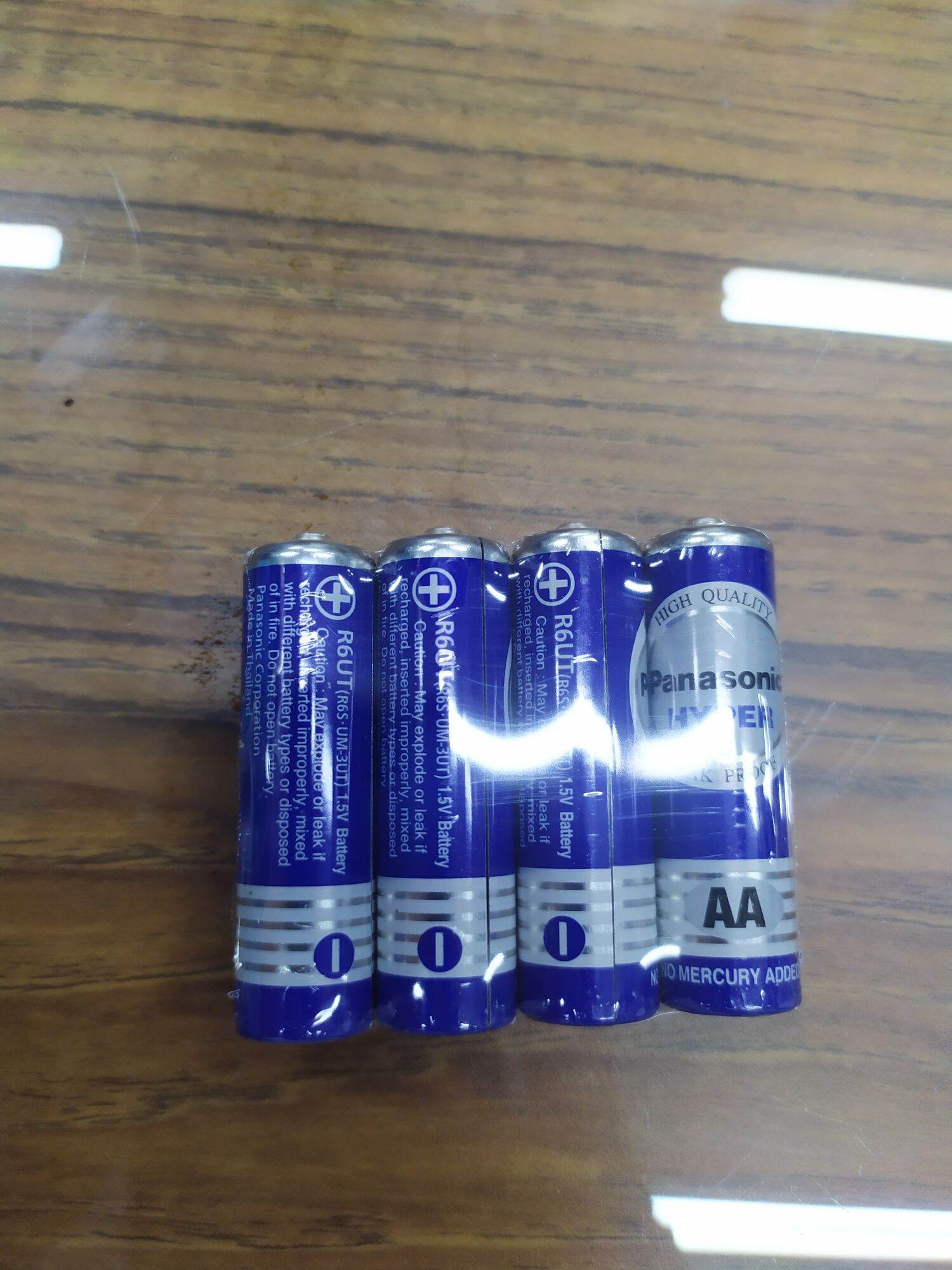 1vỉ Pin tiểu AA Panasonic màu xanh (1 vỉ gồm 4 viên)