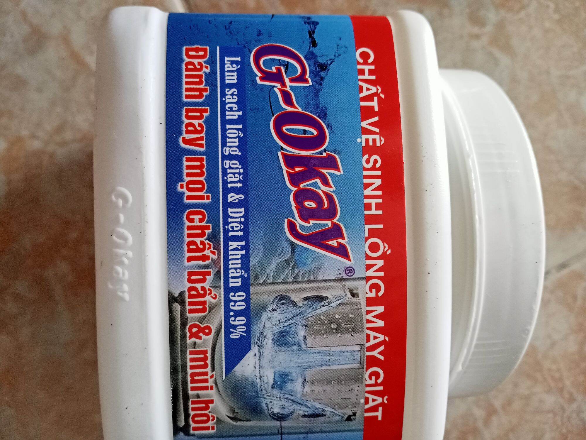 bột vệ sinh lồng máy giặt