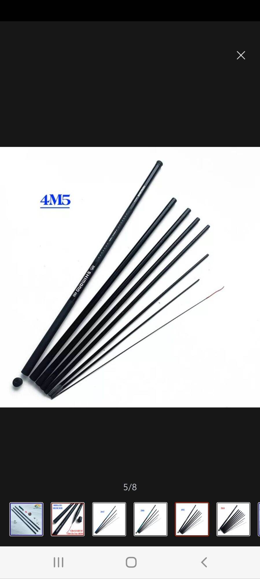 [Cần Câu] Cần Câu Tay shimano từ 2m7 đến 5m4
