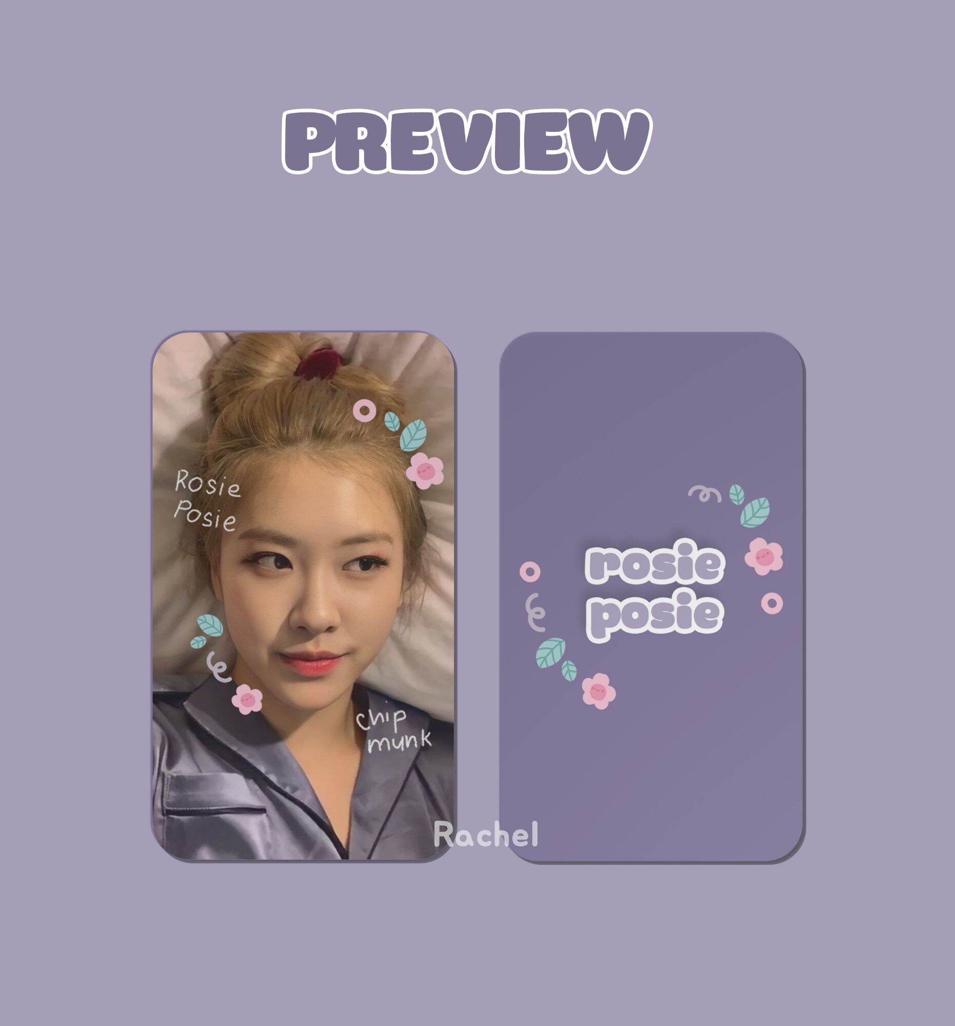 Card des bo góc rosie - bản des độc quyền của cloudoris