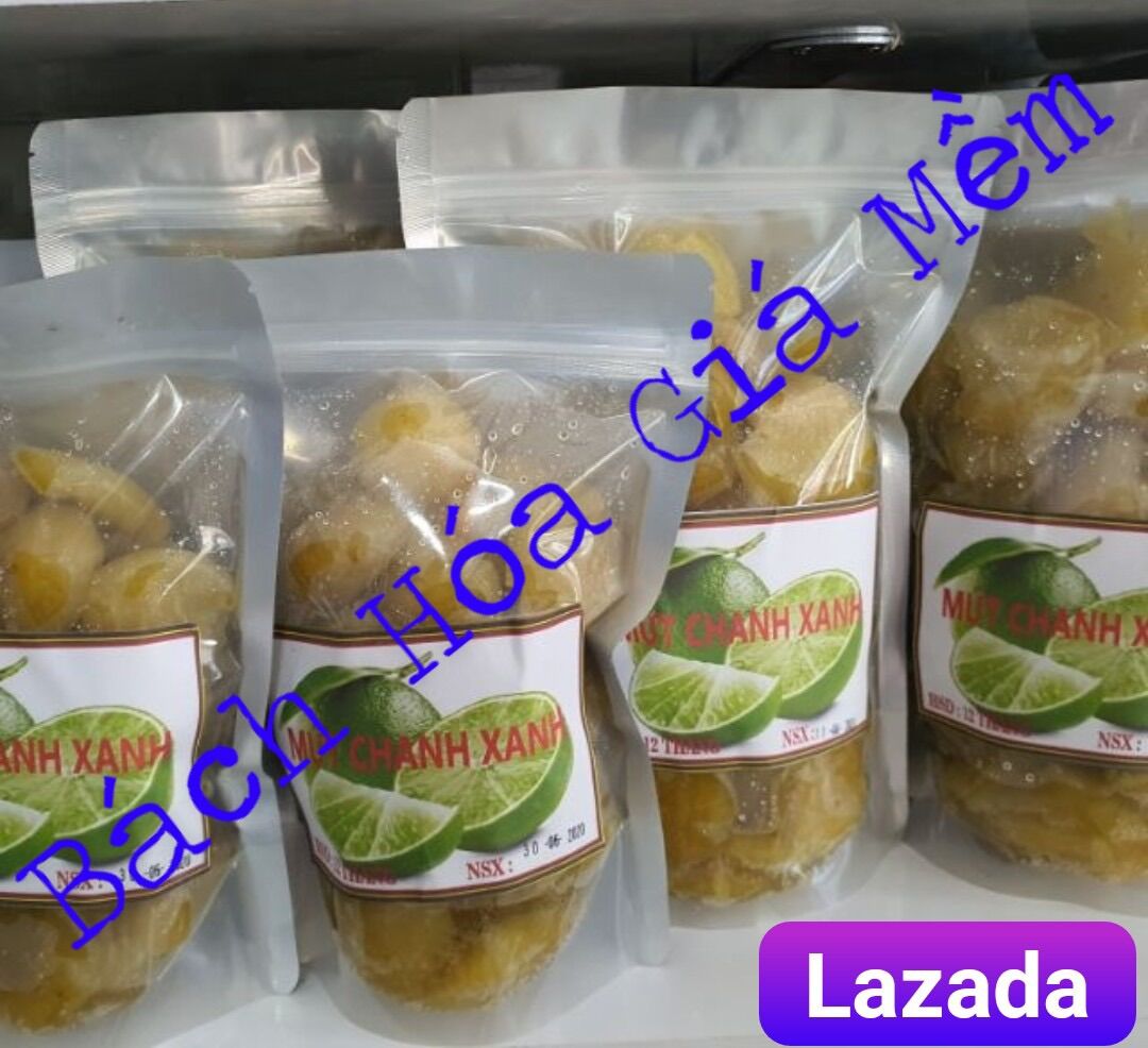 Mứt chanh xanh 1kg làm nhân bánh trung thu