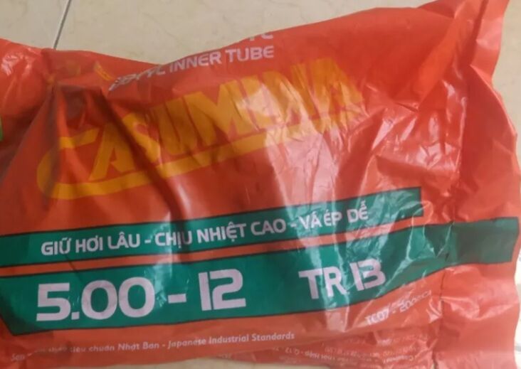 SĂM (RUỘT) CAOSUMINA XE BA GÁC 500-12