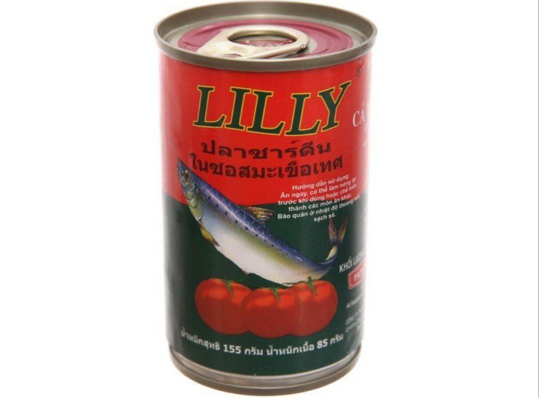 Cá Nục Sốt Cà Lilly 10 Hộp 155g date 2024