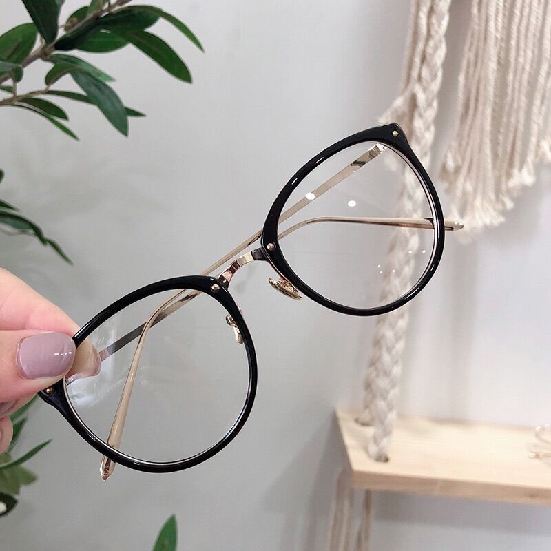 Gọng kính mắt tròn thời trang- kính mắt 66236