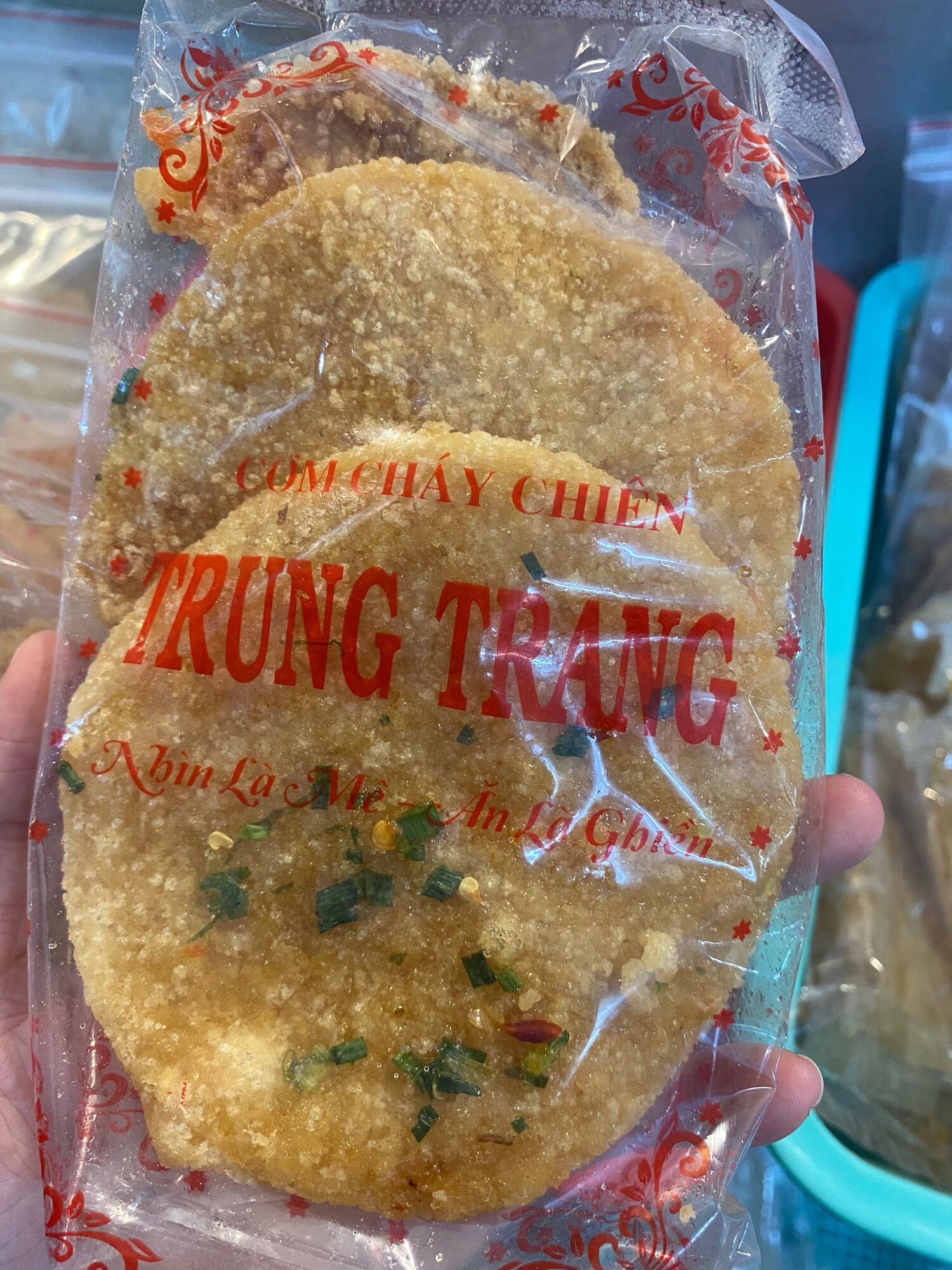 Cơm cháy chiên mắm hành
