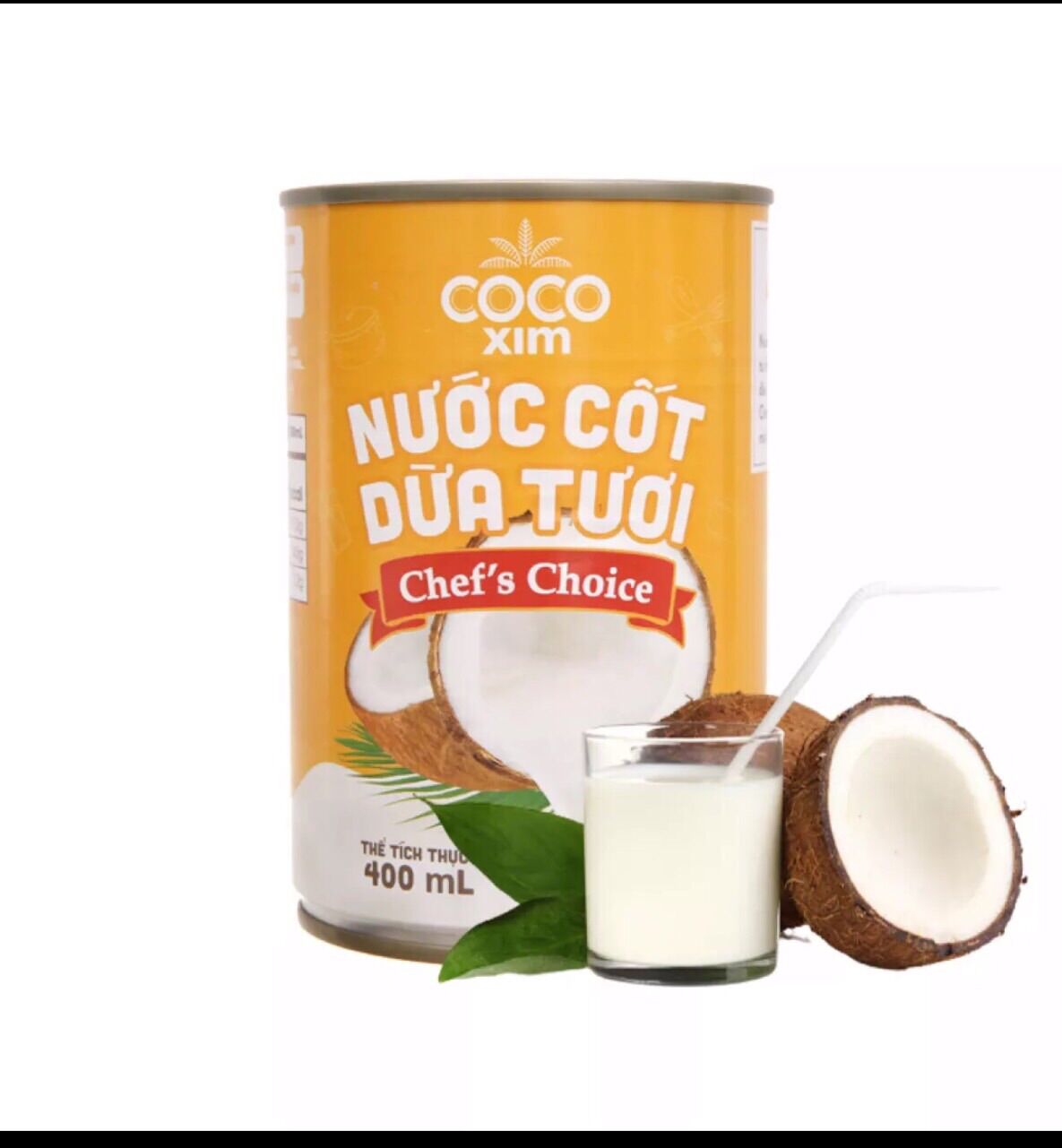 [HCM] CỐT DỪA LON COCOXIM 400ML