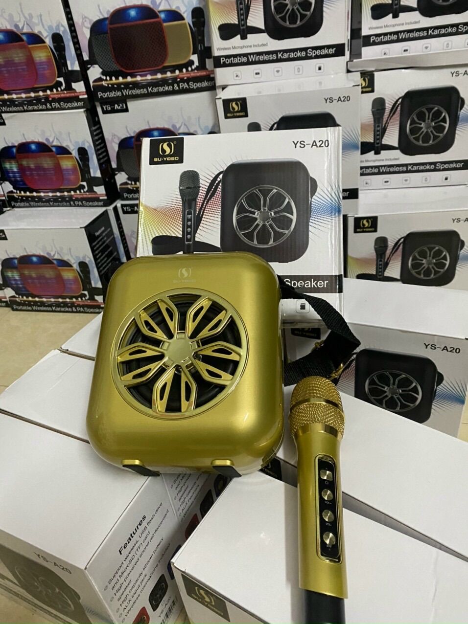 Loa hát karaoke A20 mẫu mới 2022