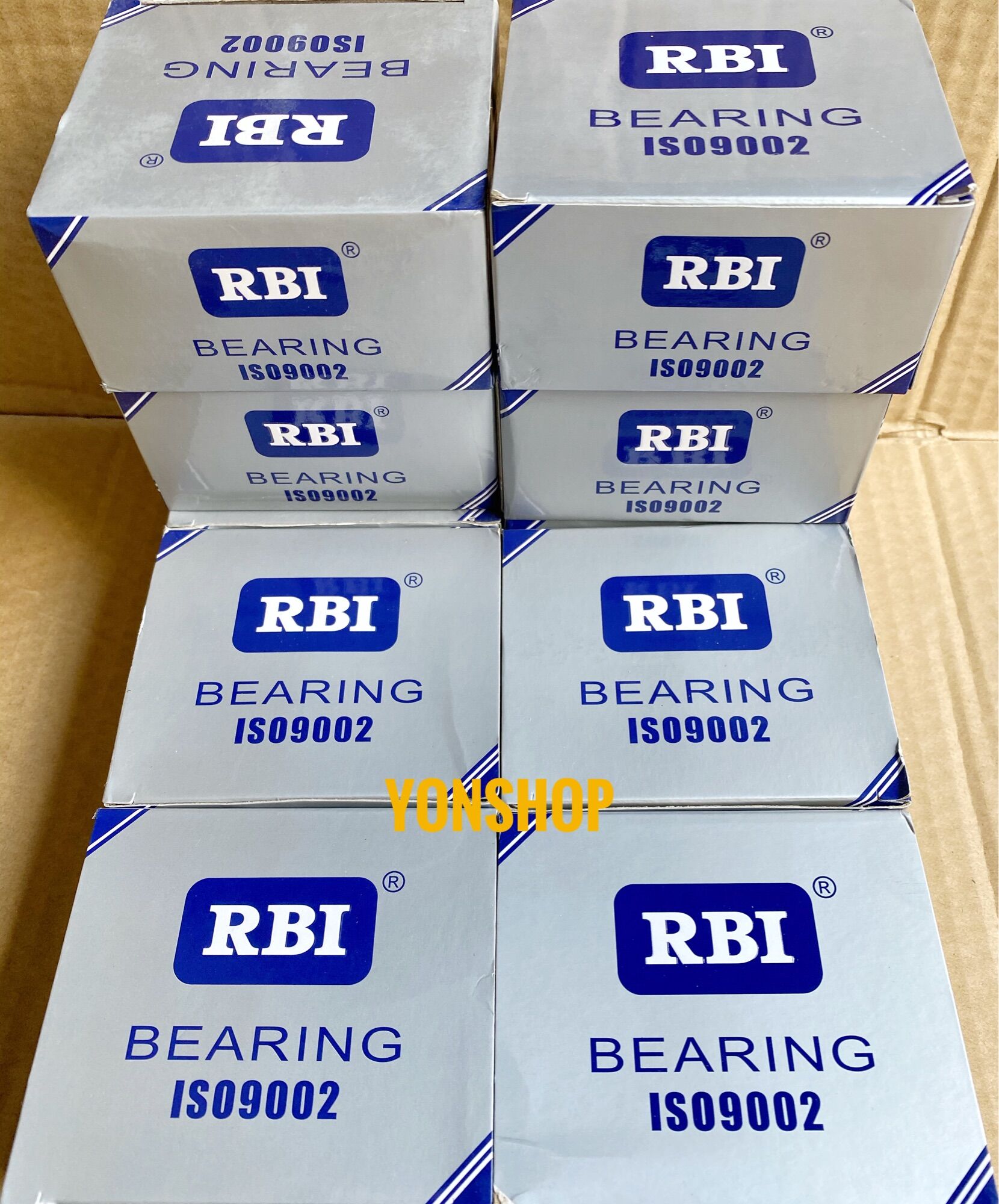 Bạc đạn 6201, 6202, 6203, 6204, 6205, 6206 nắp nhựa hiệu rbi