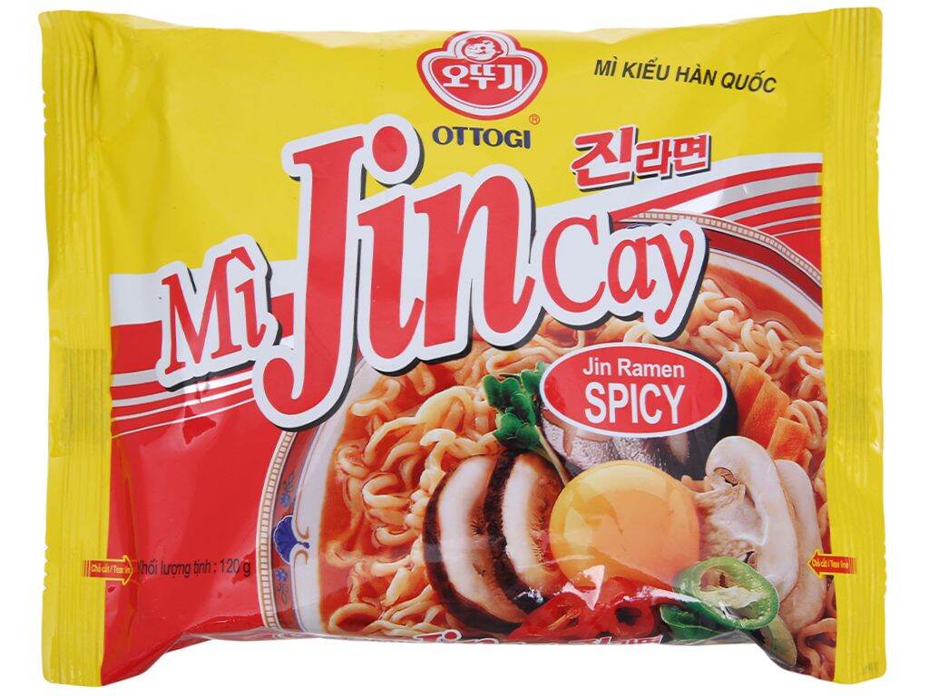 Mỳ Hàn Quốc Ottogi. Combo 4 (20 gói 4 loại)