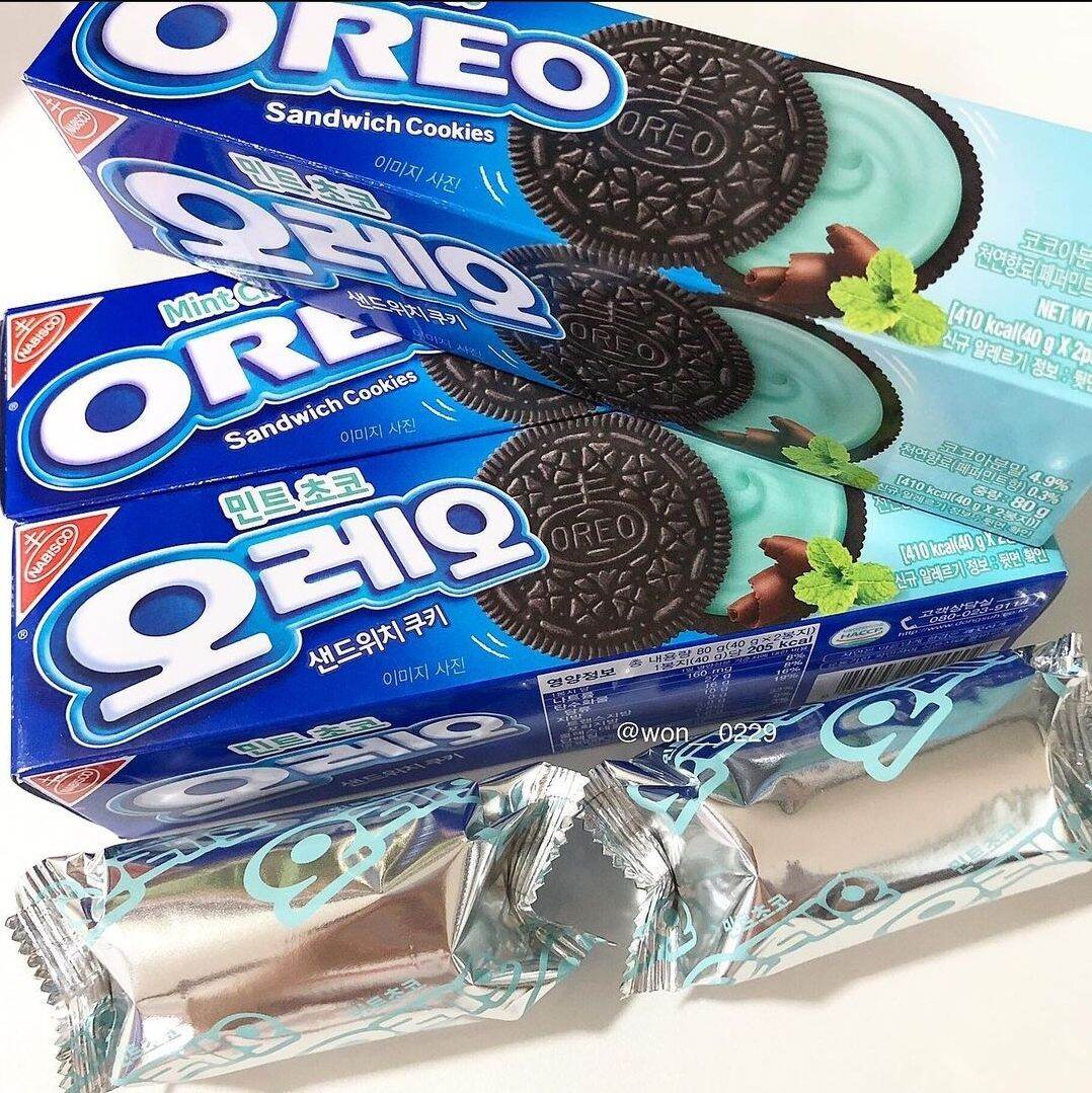 BÁNH OREO HÀN QUỐC VỊ CHOCOMINT 80g