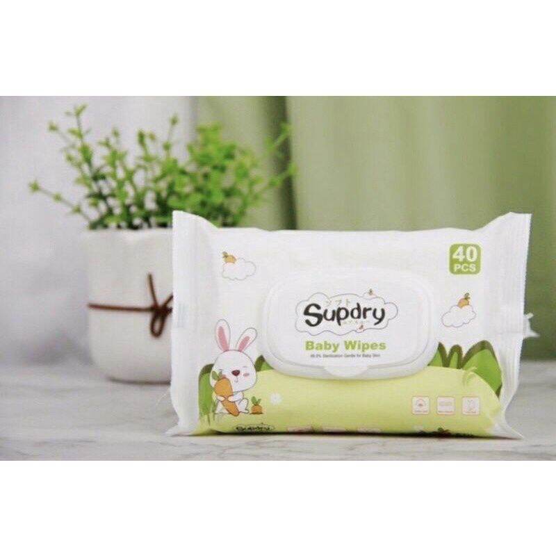 Giấy ướt Momotaro không mùi 40 tờ