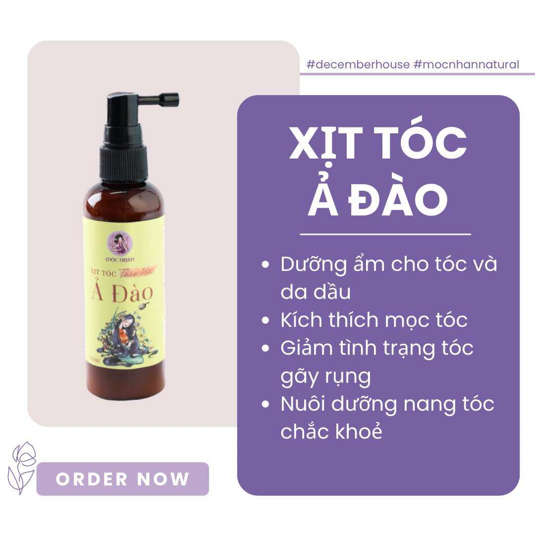 Combo Chăm Sóc Tóc Mộc Nhan - Sạch Gàu Giảm Rụng Kích Mọc Tóc