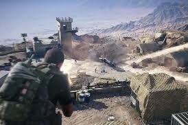 Đĩa game ps4 : Tom Clancy’s Ghost Recon widland- like new