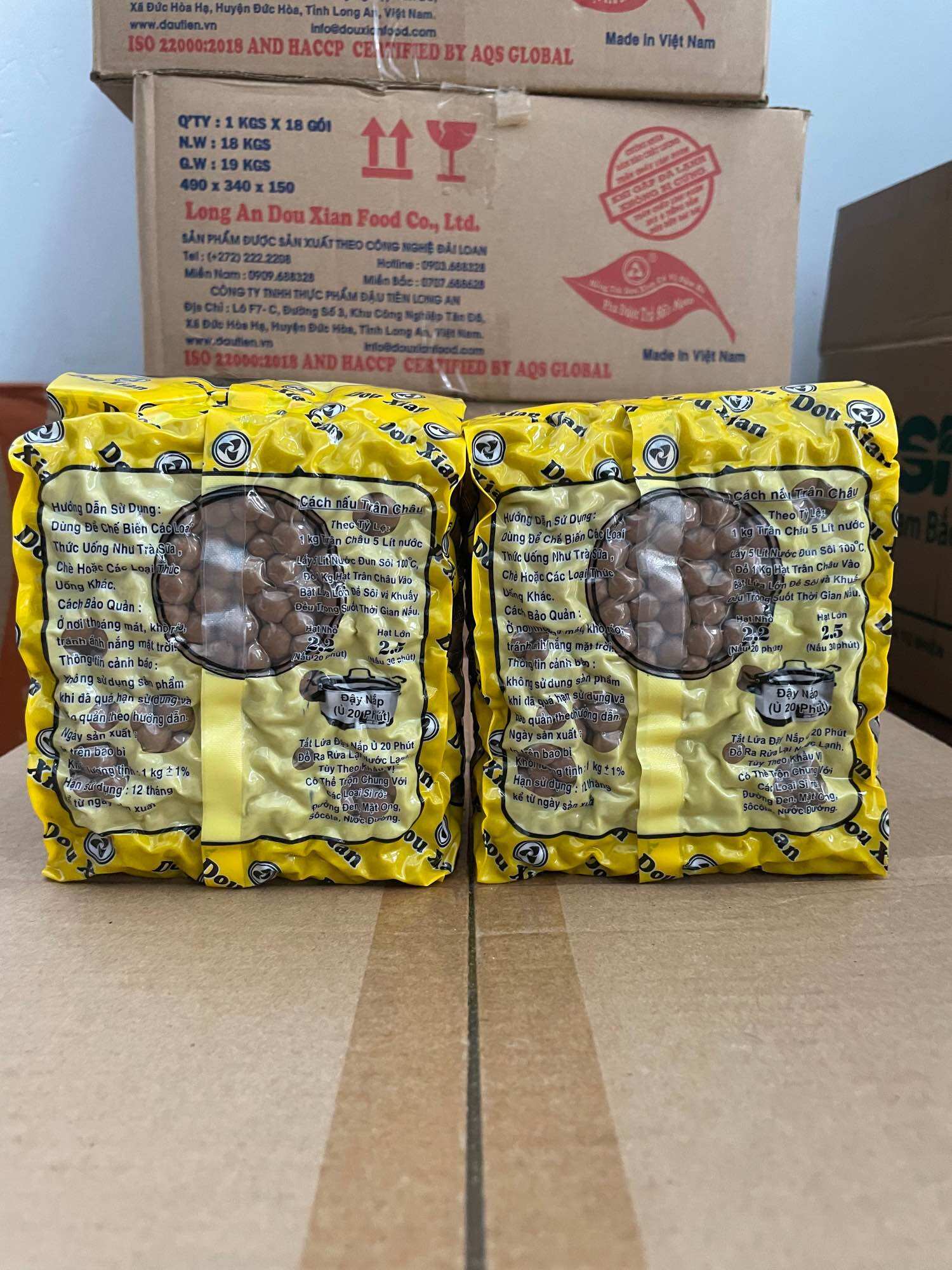 Trân Châu Đen Dou Xian 1kg