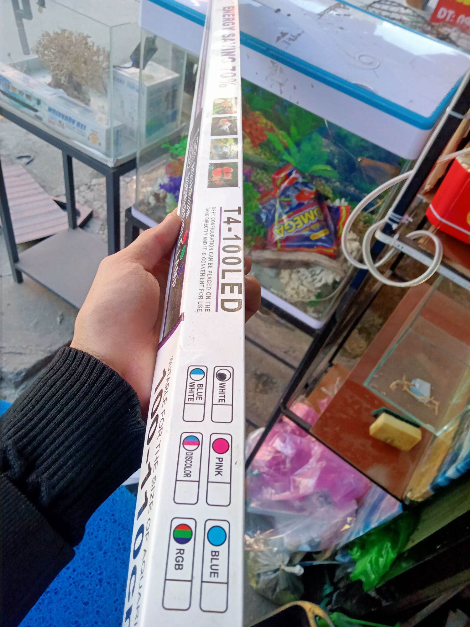 Đèn Led chìm cho Bể cá yilong-CaiBao T4 cho bể cá thuỷ sinh