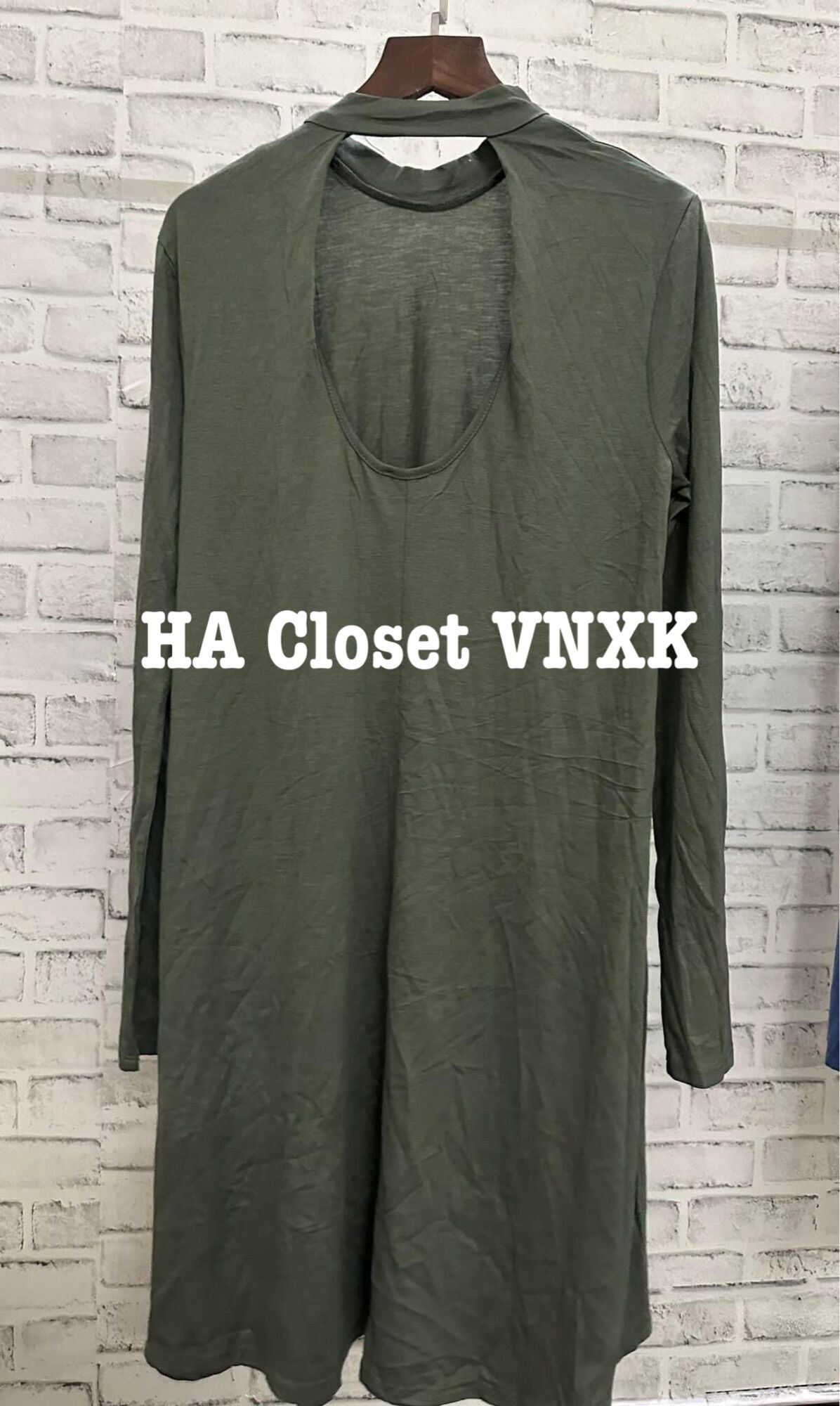 Đầm Thun Dài Tay Nữ Xuất Dư Xịn