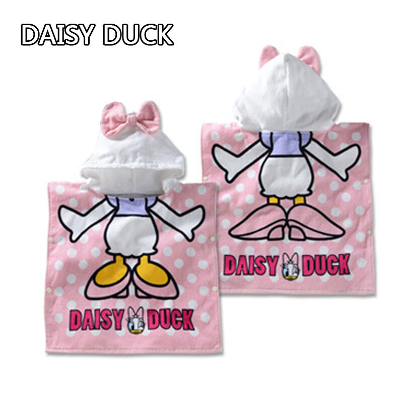 Khăn tắm trẻ em sơ sinh khăn tắm đi biển khăn choàng tắm cotton thấm nước động vật hoạt hình em bé trẻ sơ sinh áo choàng tắm có mũ