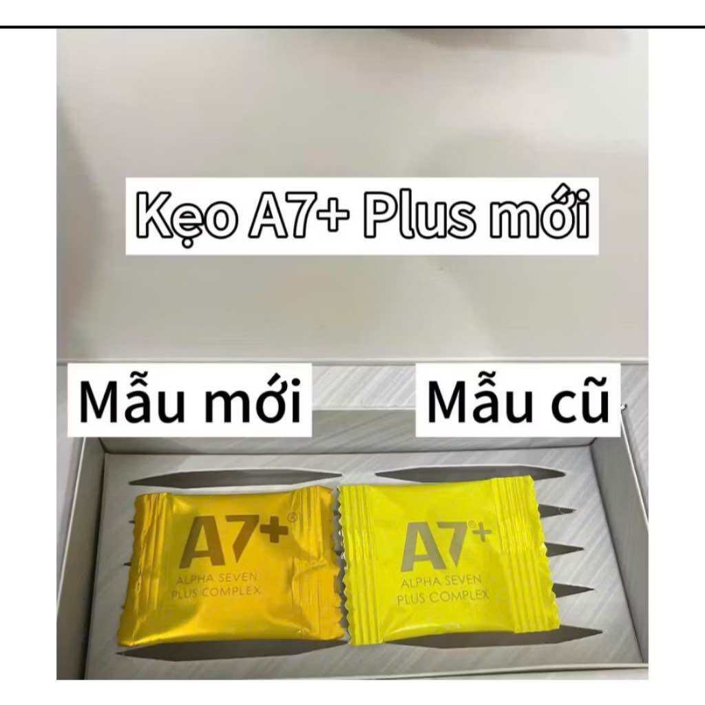 Kẹo Sâm A7 Alpha Seven USA Chính Hãng Vị Chanh Hương Bạc Hà Nhập Khẩu