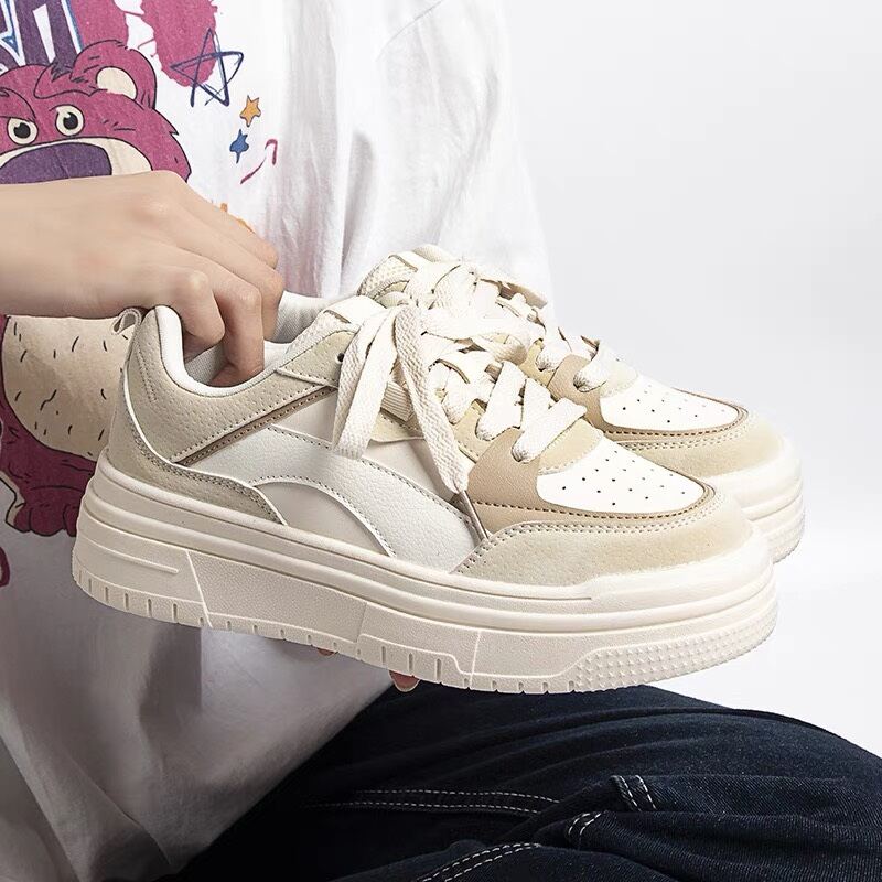 giày thể thao nữ đế cao 5cm mã 21