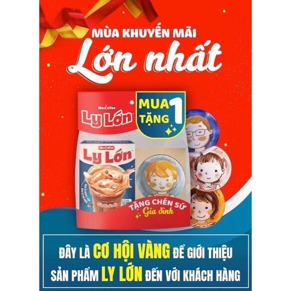 Cà phê sữa đá MacCoffee Ly Lớn Đậm đà cà phê, béo thơm vị sữa