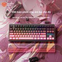 EWEADN | Bộ Bàn Phím  Chuột Bluetooth Không Dây cho Phụ Nữ Sử Dụng Văn Phòng với Gõ Phím Yên Tĩnh vàThoải Mái