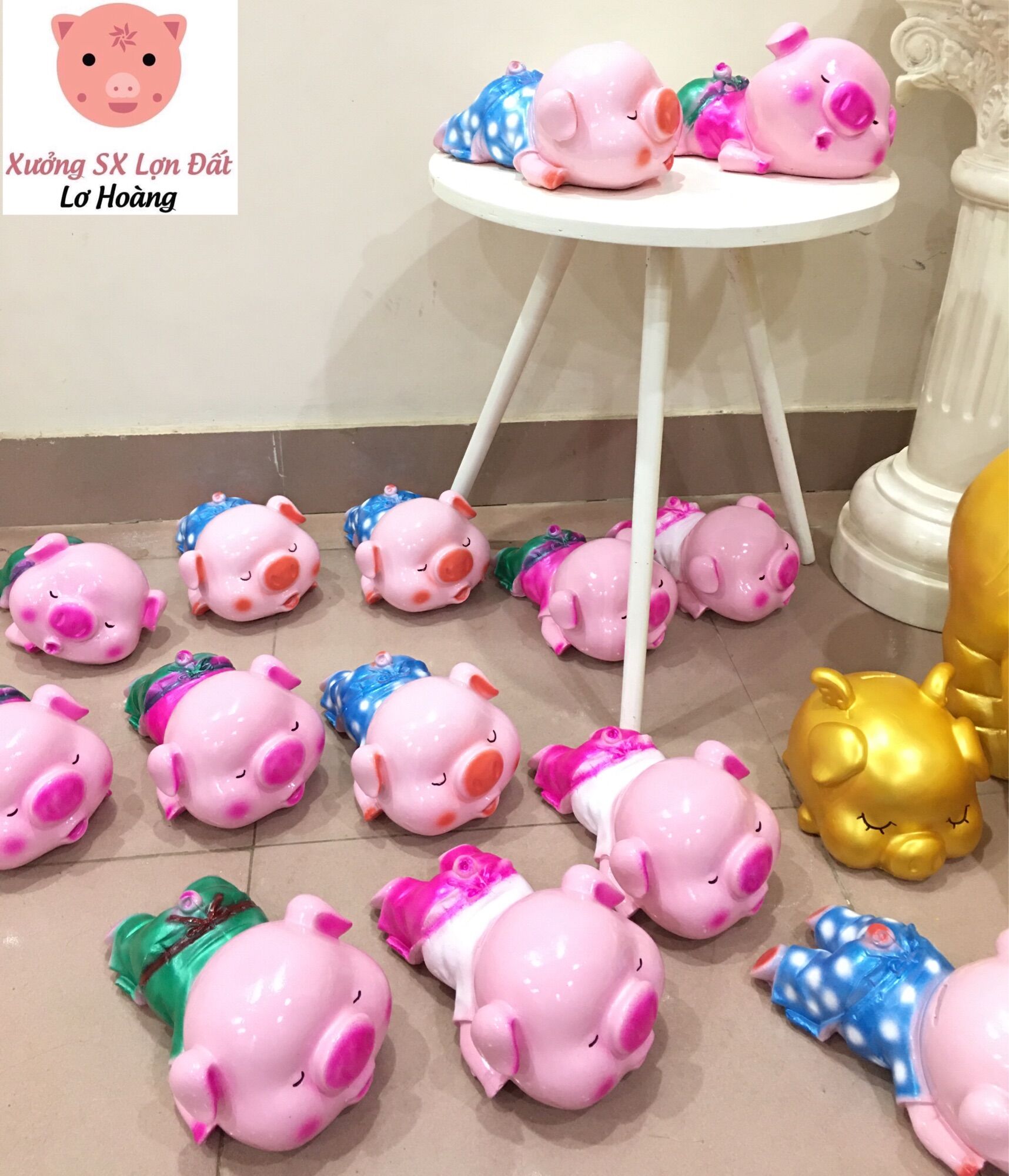 [Xả kho 3 ngày] Heo đất heo cưng, heo ngủ xinh