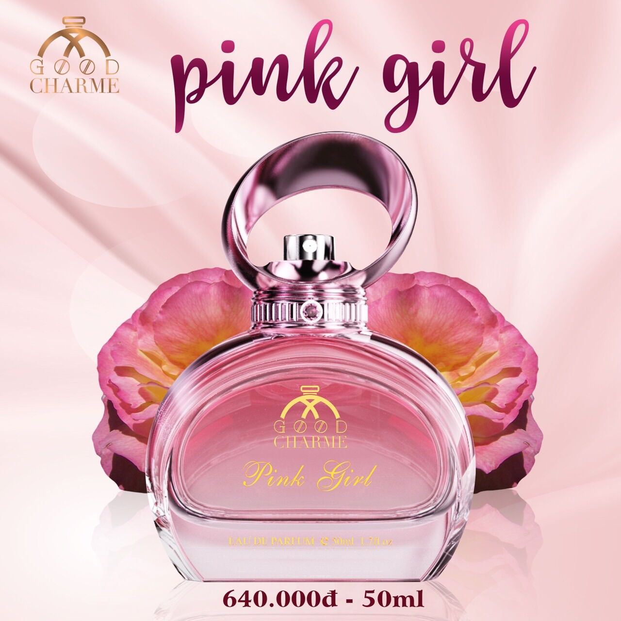 Nước hoa nữ pink gril 50ml ( mẫu mới good cham) cào mã npp
