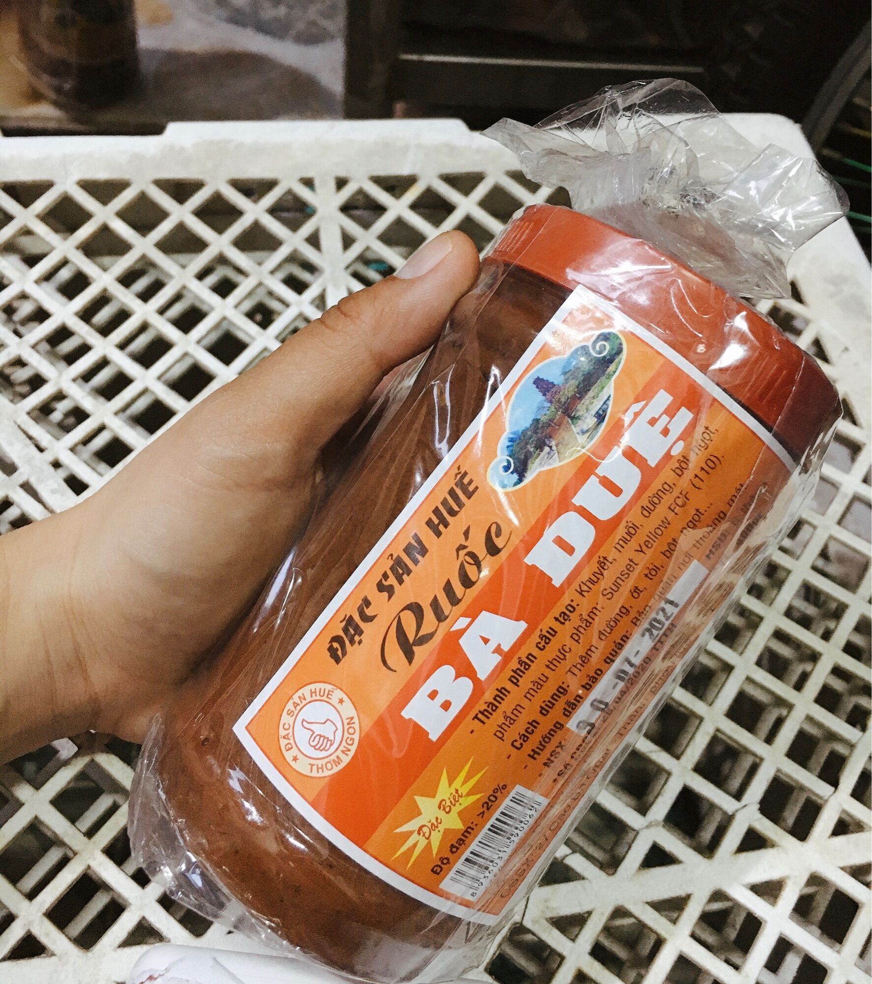 Mắm ruốc bà duệ - đặc sản huế