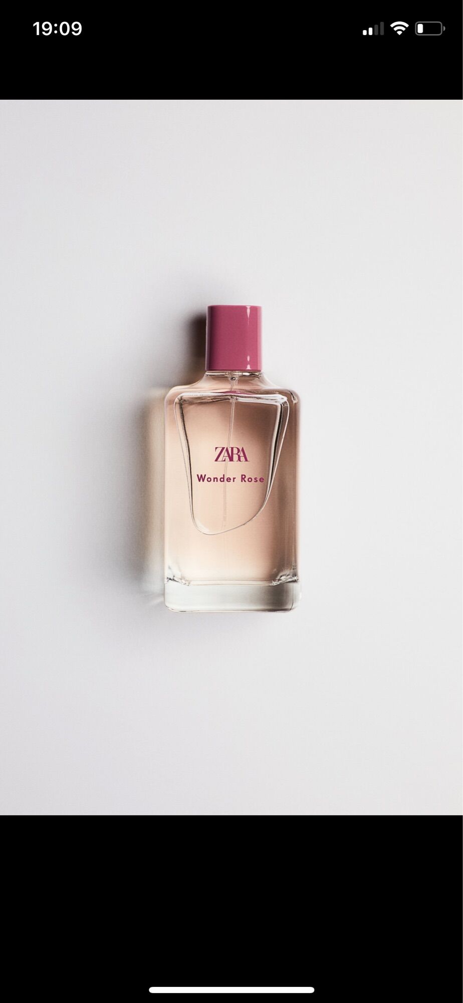 Nước hoa nữ zara Wonder rose
