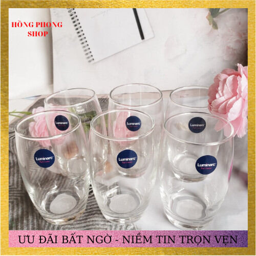 Bộ 6 Ly thủy tinh Lumilarc 350ml