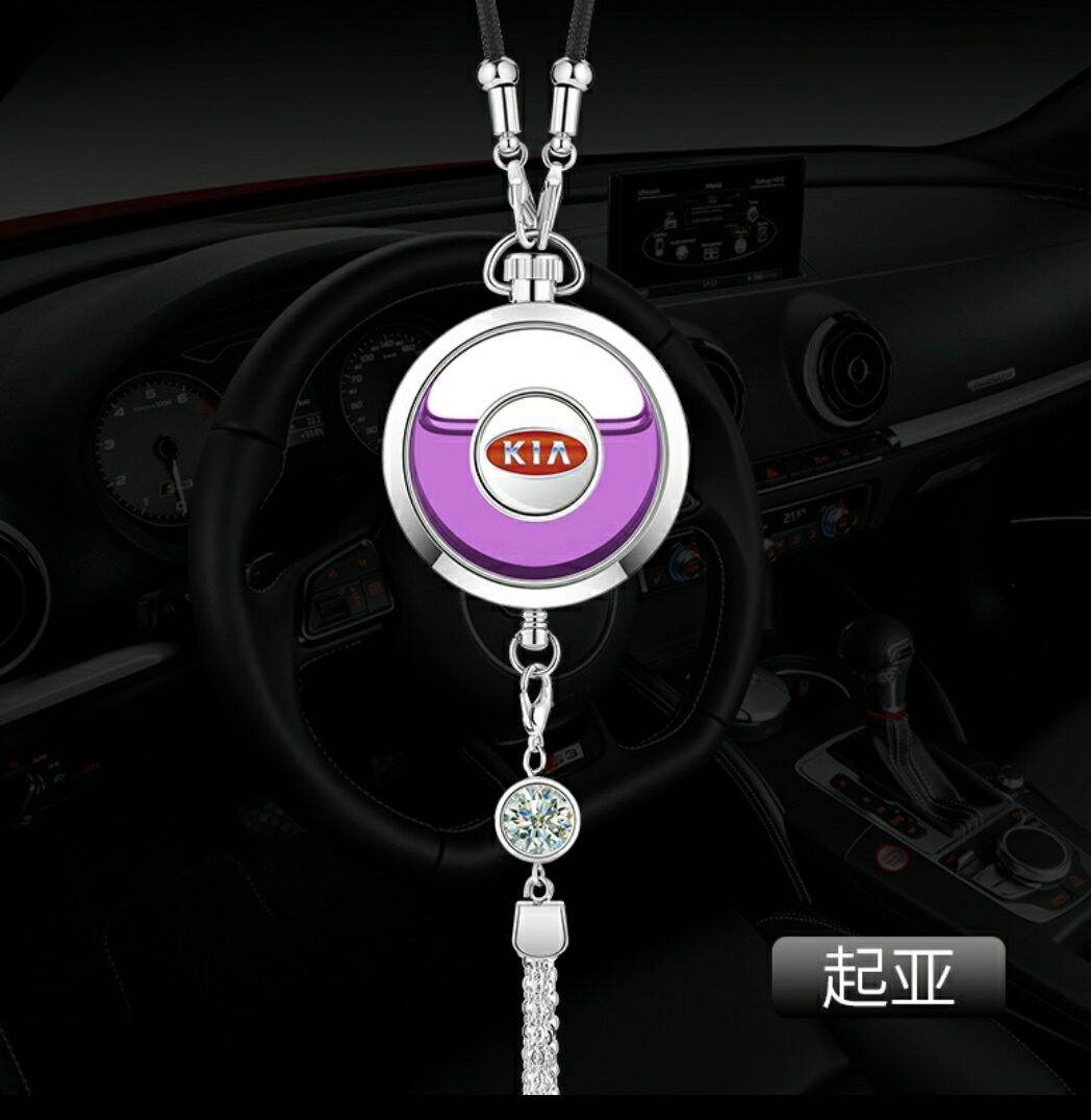 Khánh Treo Xe Logo Hãng Kiêm Nước Hoa Thơm Xe