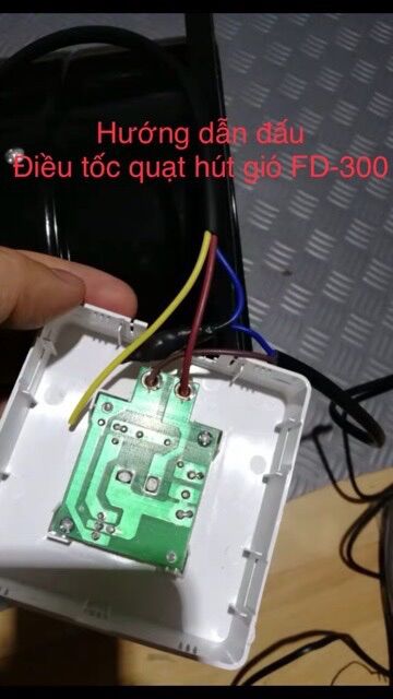 QUẠT HÚT GIÓ FD300 ( CÔNG XUẤT 120W )