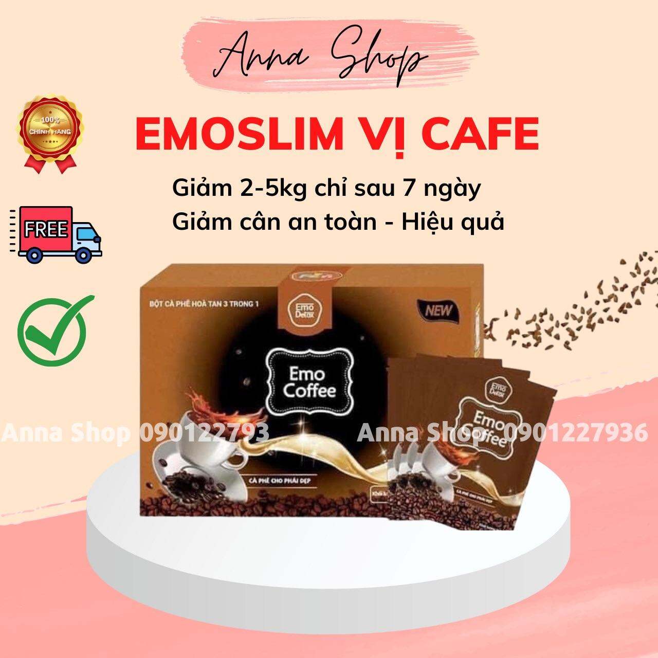 GIẢM CÂN VỊ CÀ PHÊ EMOSLIM - GIẢM CÂN AN TOÀN