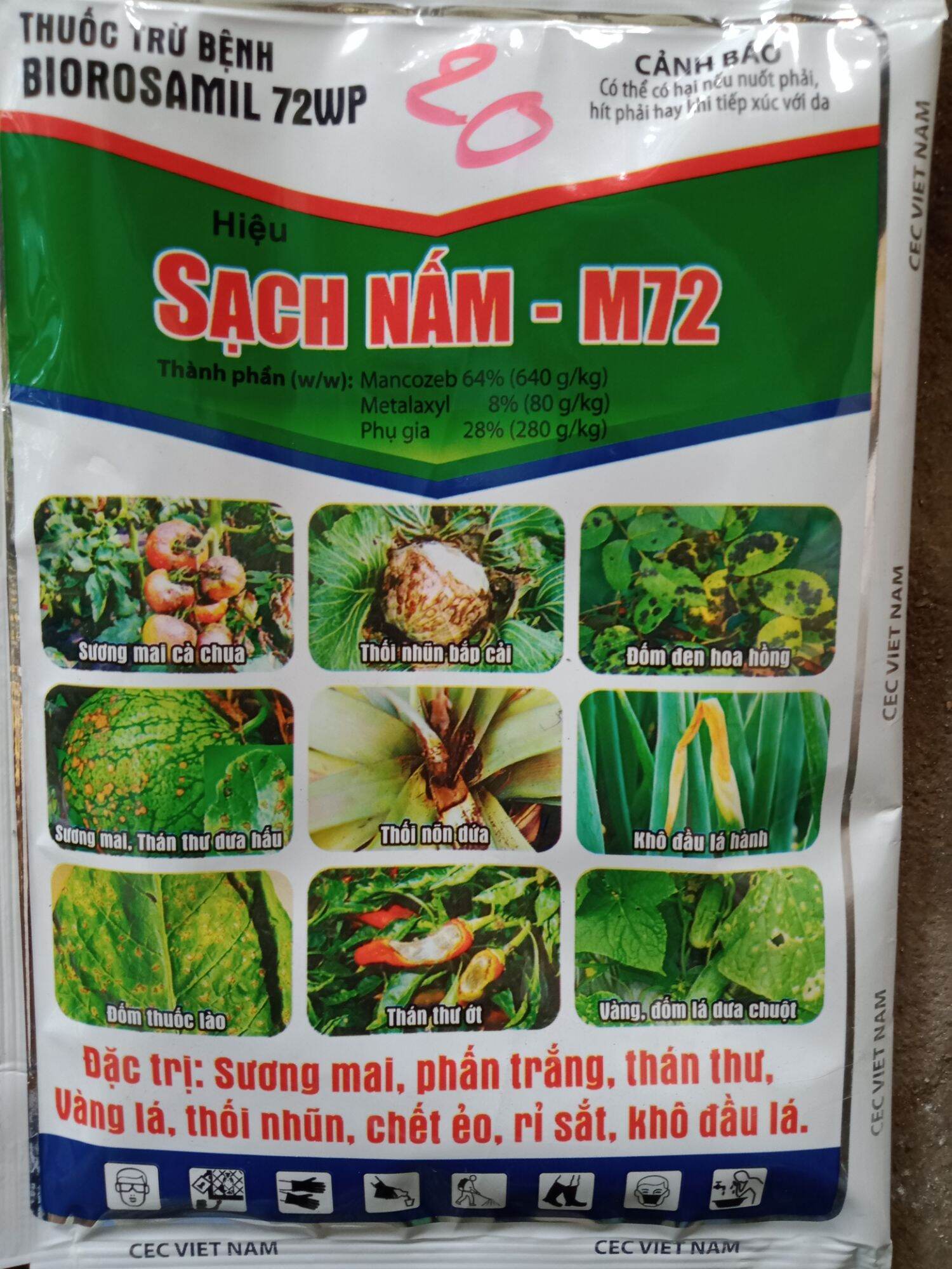 đặc trị nấm cho cây trồng
