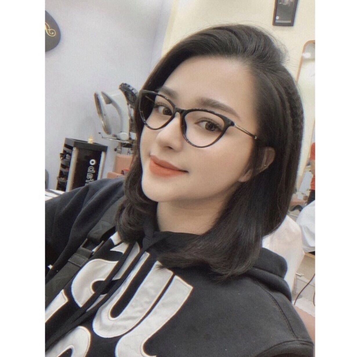 Gọng kính mắt mèo nữ thời trang