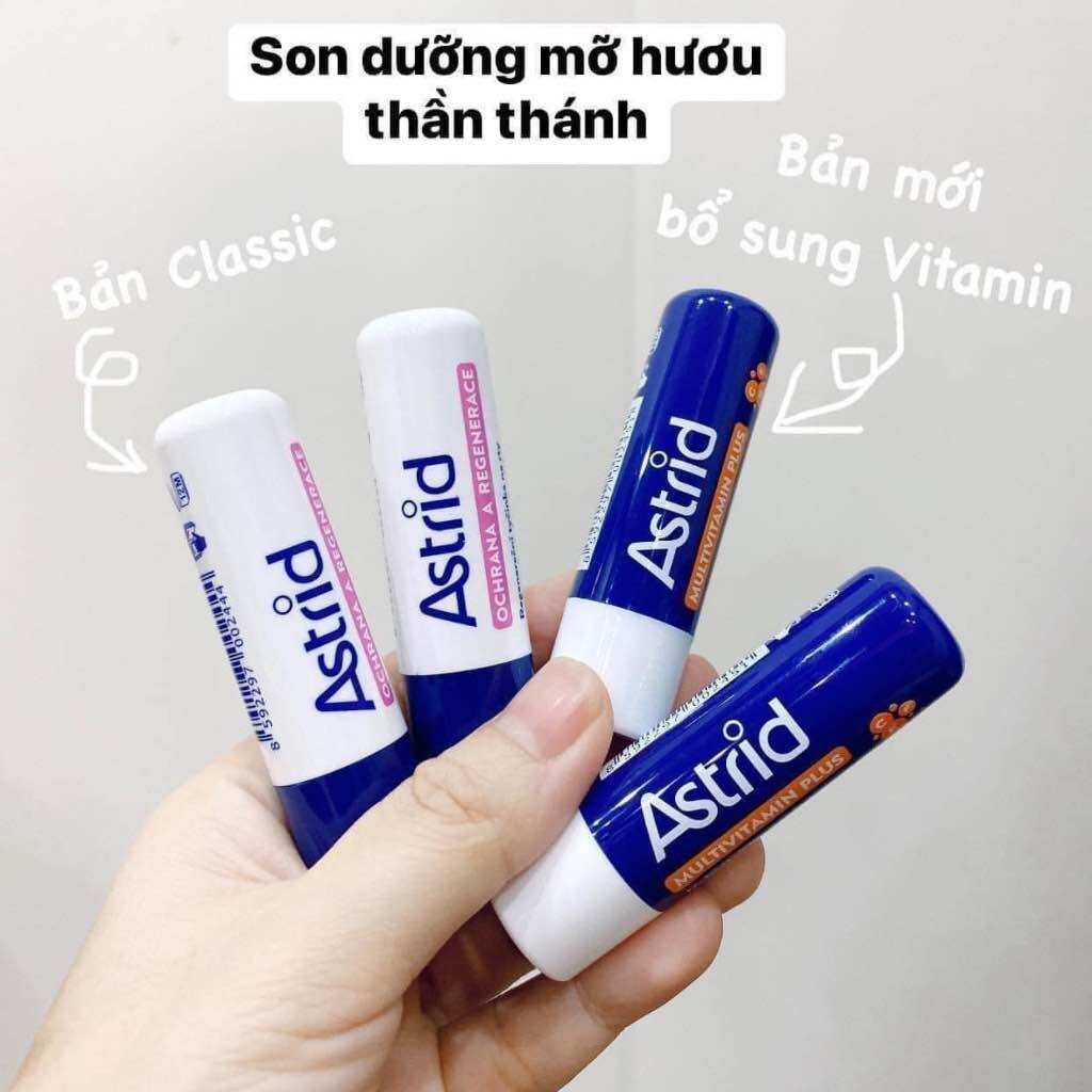 SON DƯỠNG MÔI MỠ HƯƠU ASTRID 4,7g (Size To)