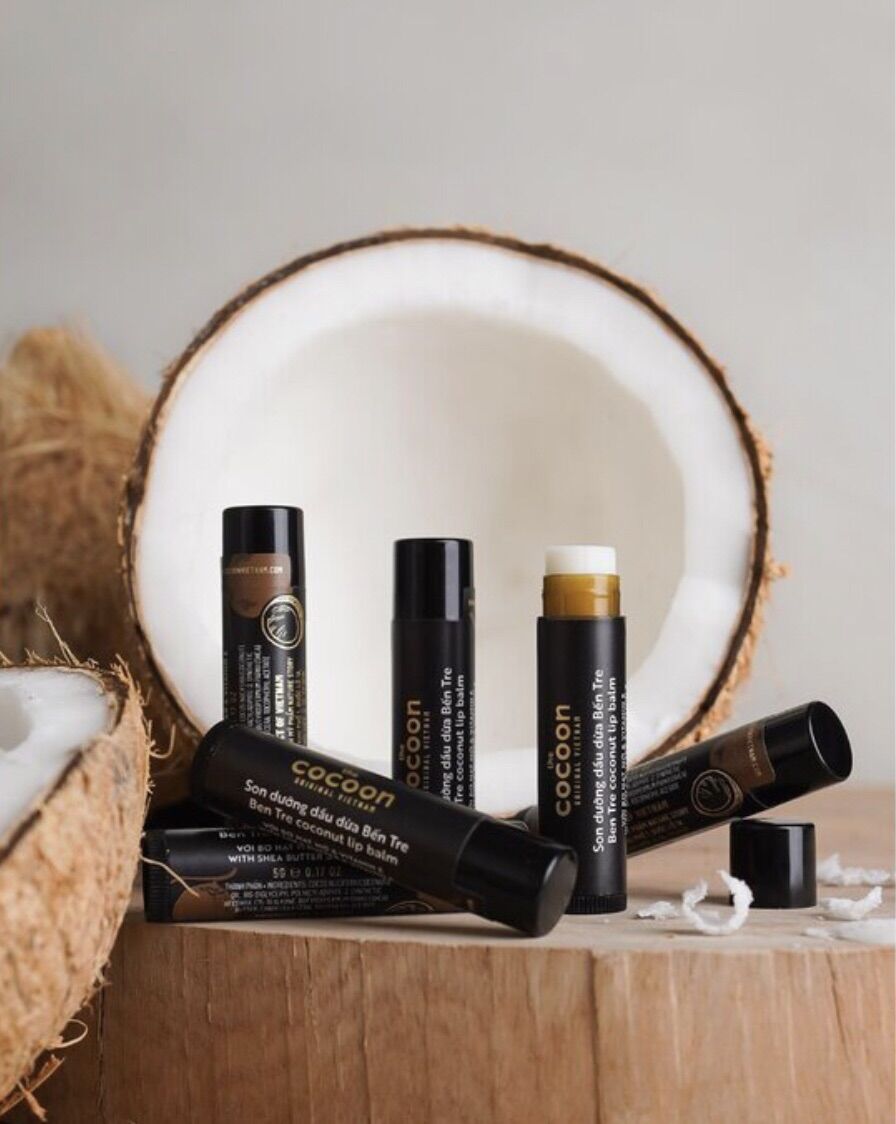 [CHÍNH HÃNG] Son dưỡng dầu dừa COCOON 5gr