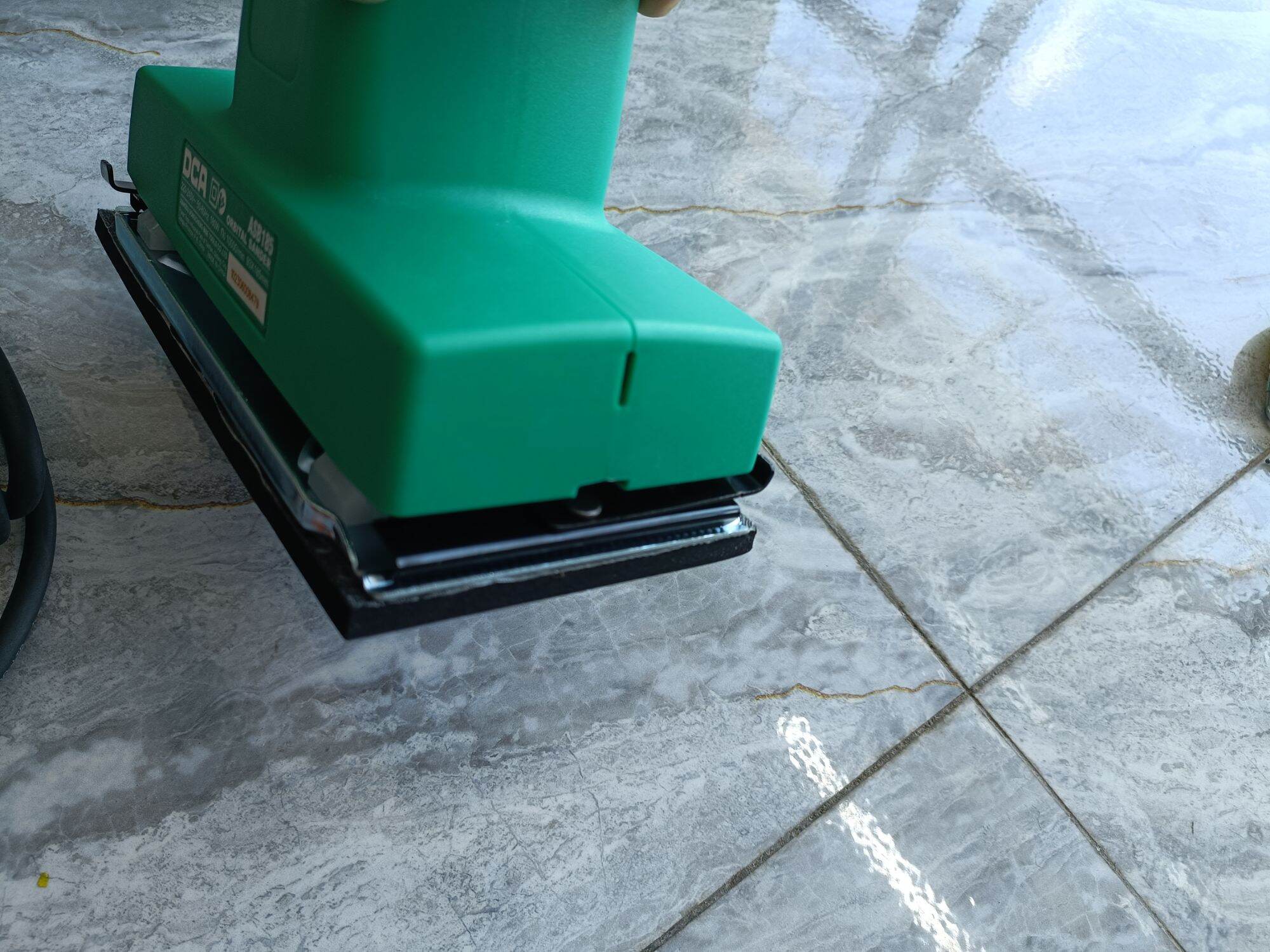 Máy chà nhám rung chữ nhật DCA ASB185