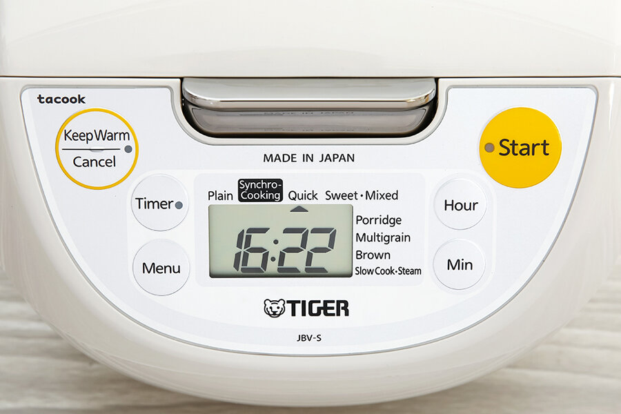 Nồi cơm điện tử Tiger 1 lít JBV-S10W _ Hàng_ chính hãng - Sản xuất Tại Nhật Bản