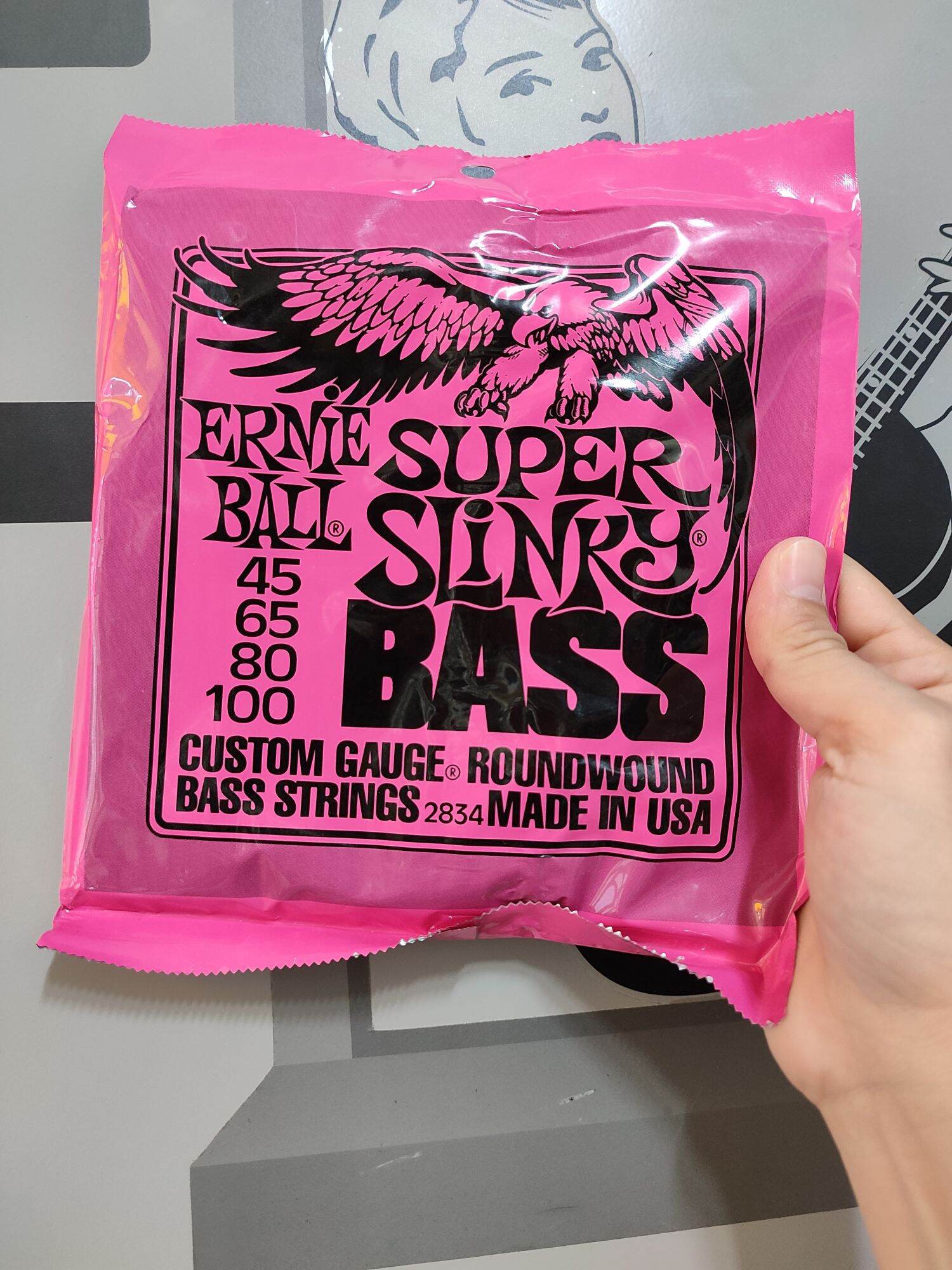 Dây Đàn Guitar Bass 4 Dây Ernieball