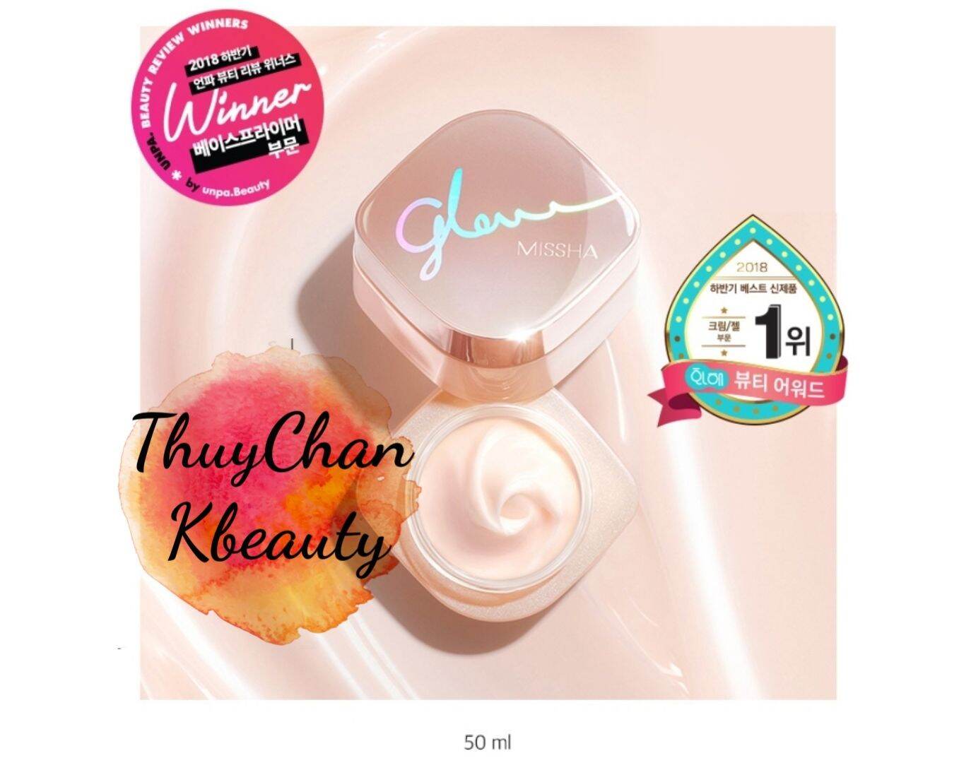 Kem lót dưỡng ẩm da căng bóng Missha Glow Skin Balm 50ml