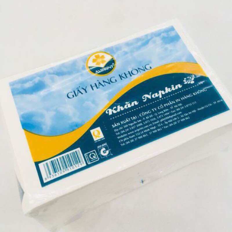 Khăn giấy napkin hàng không siêu dai - siêu mềm