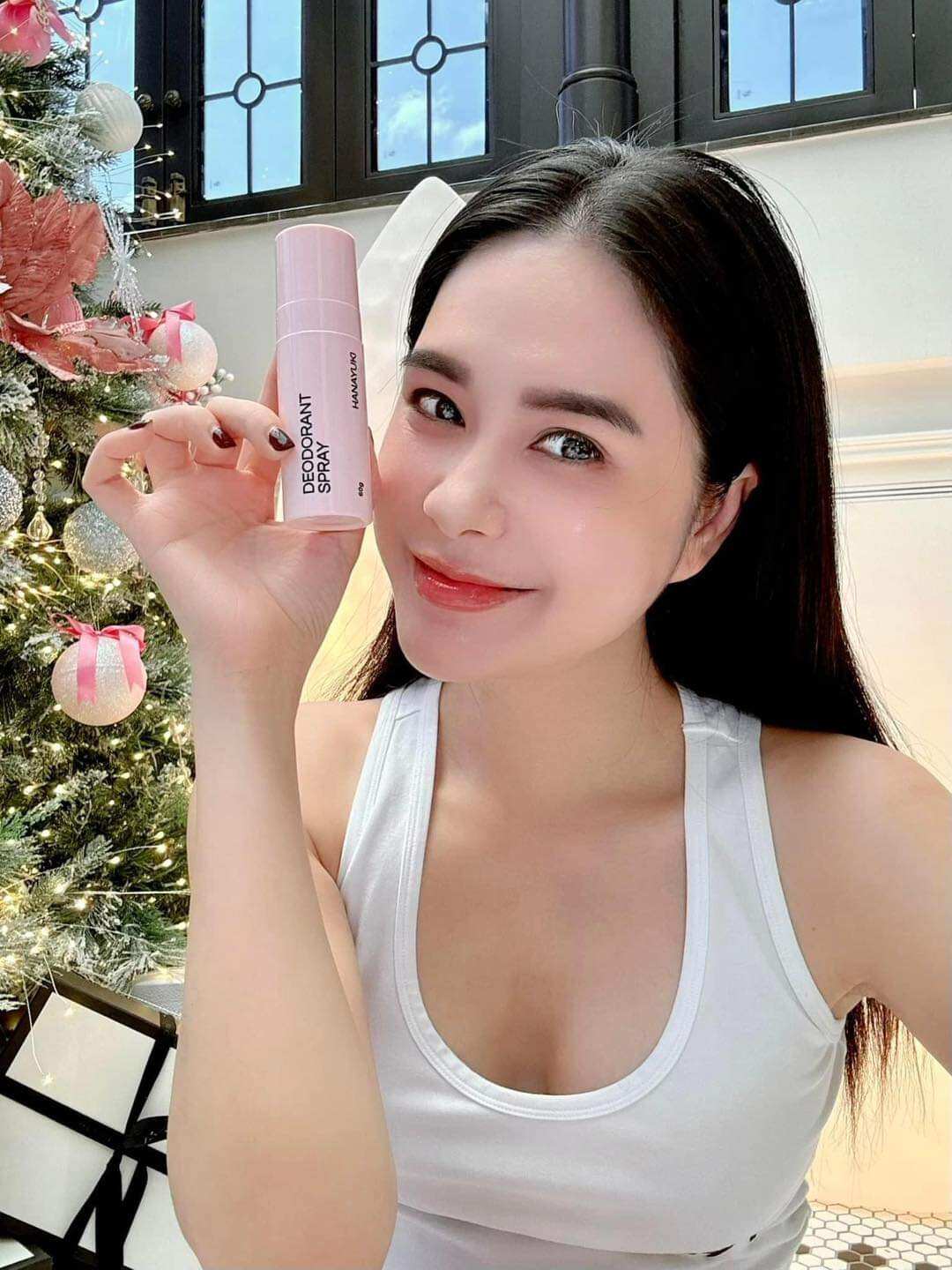 Xịt thơm khử mùi cơ thể Hanayuki Deodorant Spray