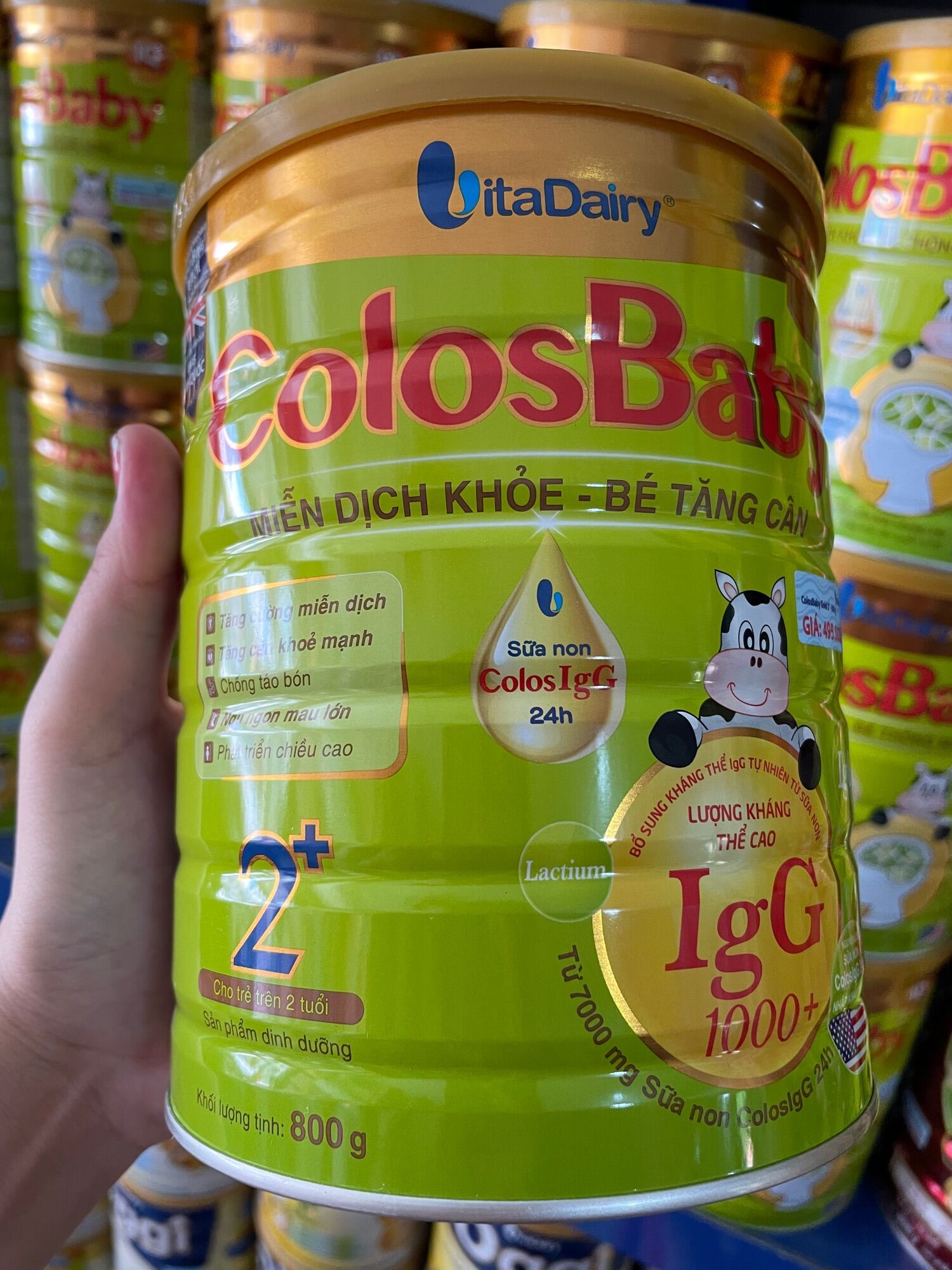 Sữa Colosbaby IgG 1000 2+ 800g