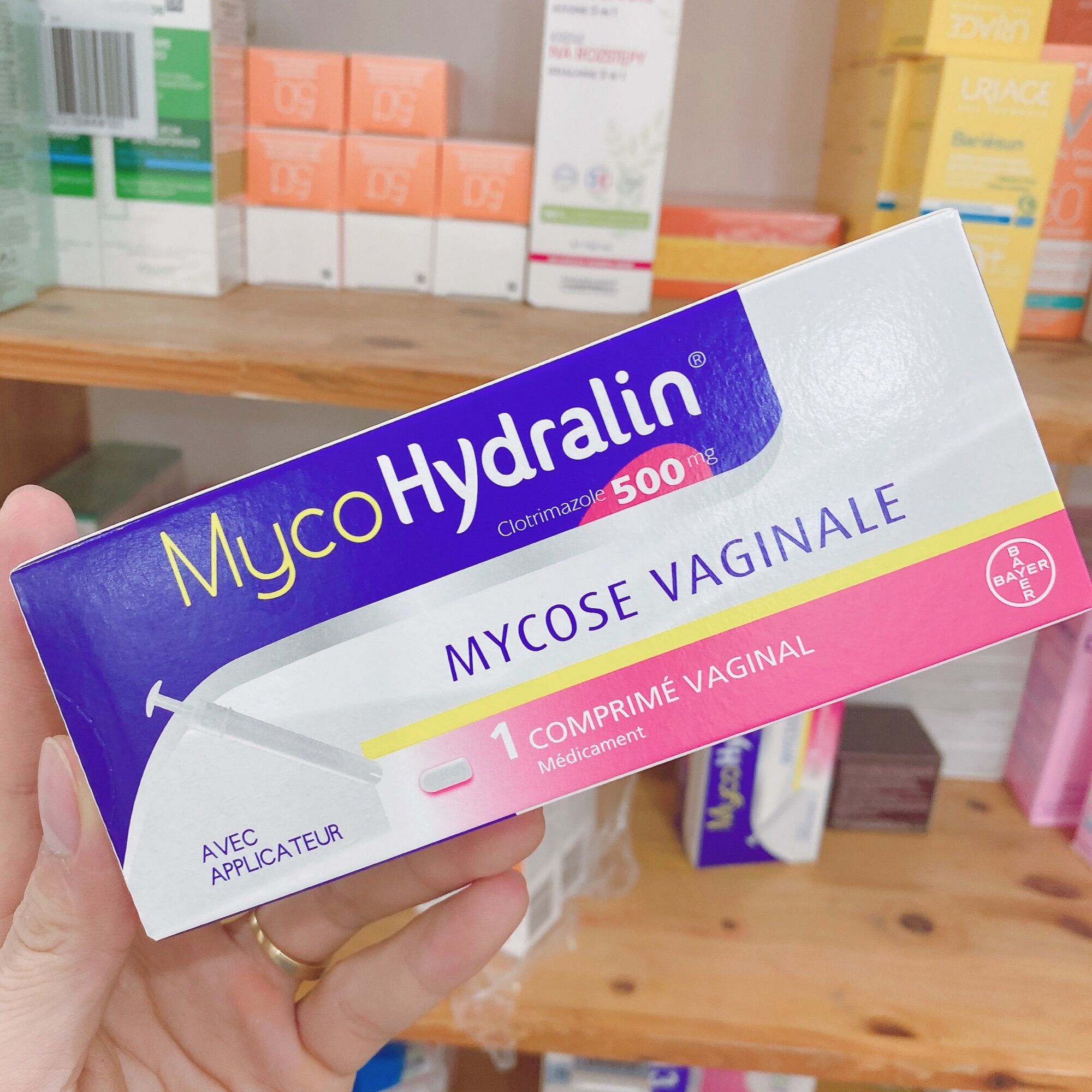 Viên đặt MycoHydralin 500mg