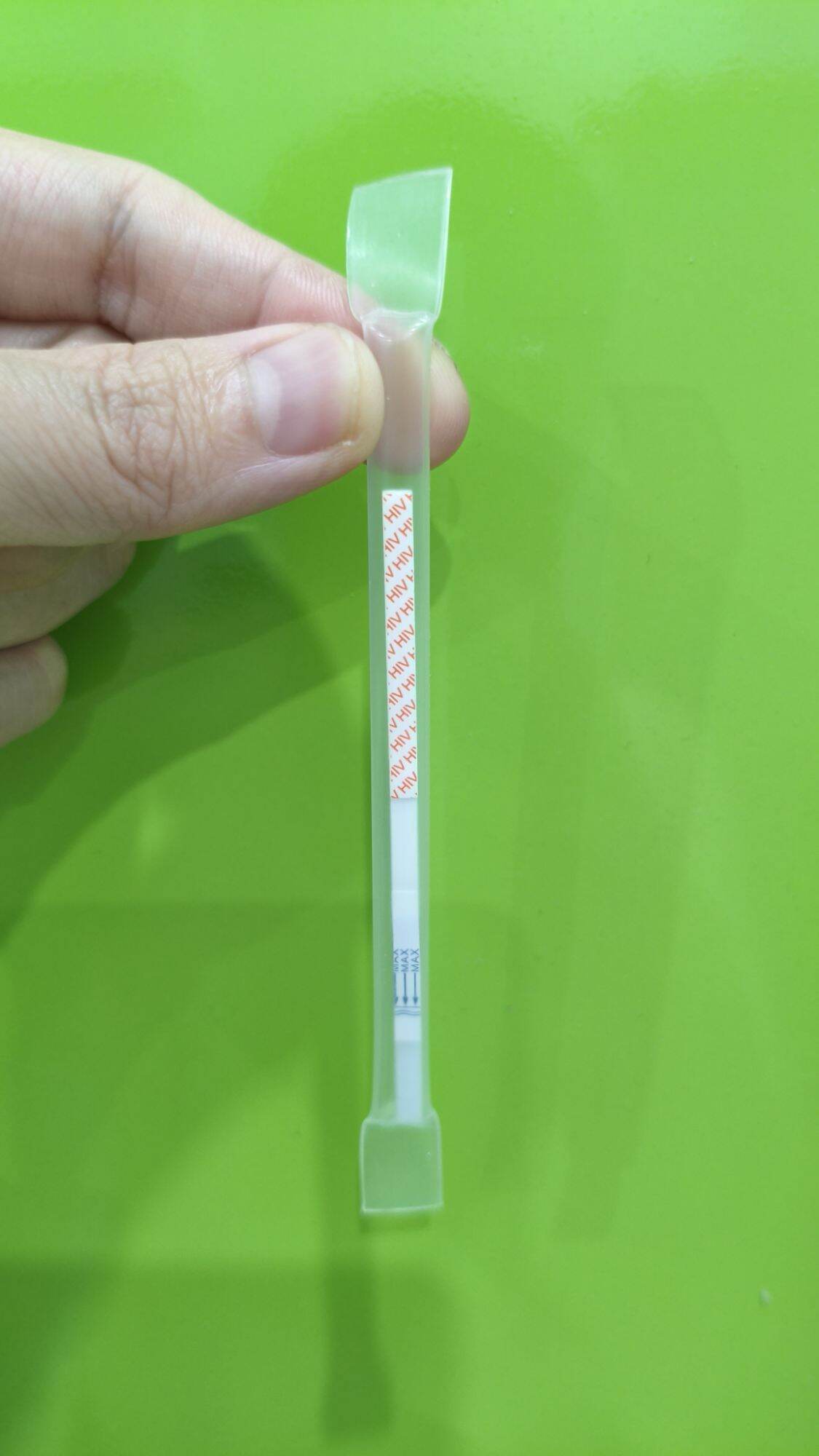 (Che tên) Test xét nghiệm HIV bằng que nhúng tinh dịch, thử nghiệm virus hiv tinh trùng
