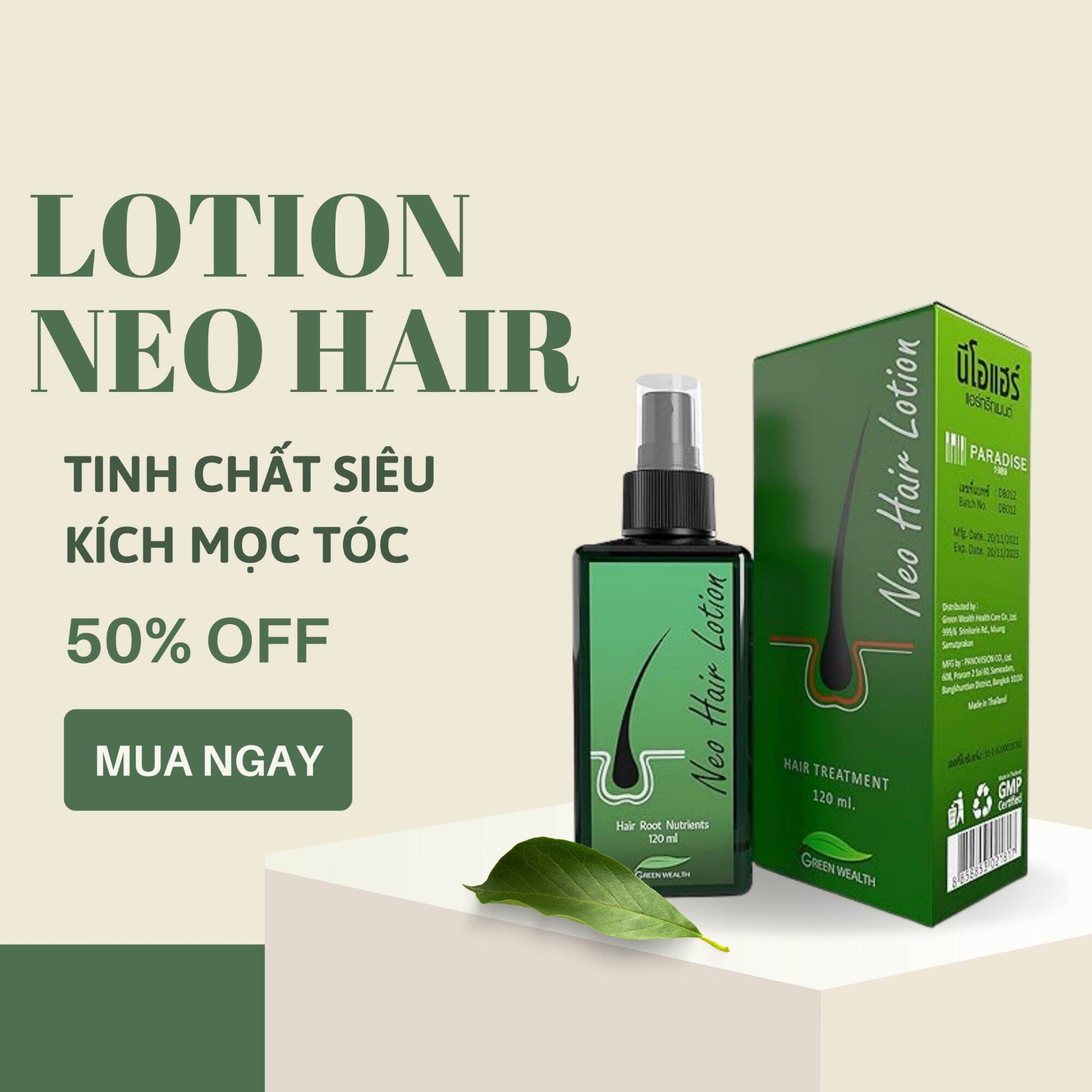 xịt mọc tóc của thái lan.