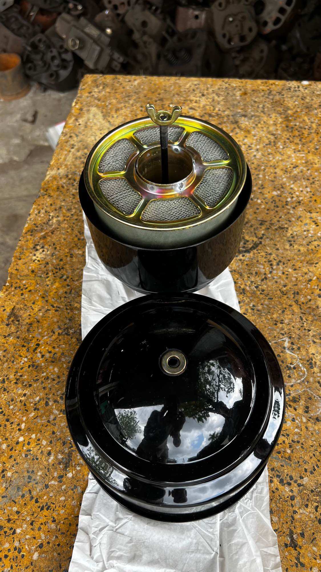 Lọc gió , Bô e Rv125-2 cổ 52mm